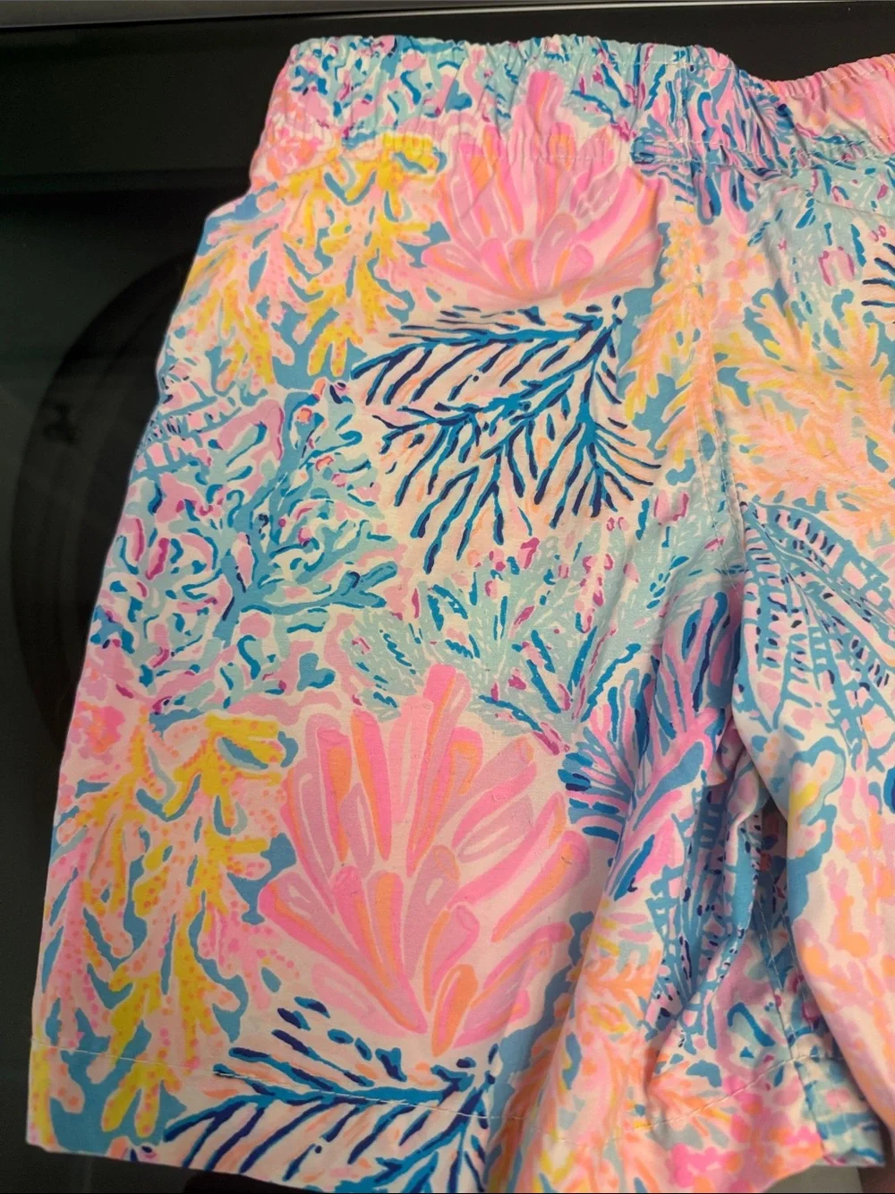 Lilly Pulitzer Boys M (6/7) Coral Reef Swim Shorts